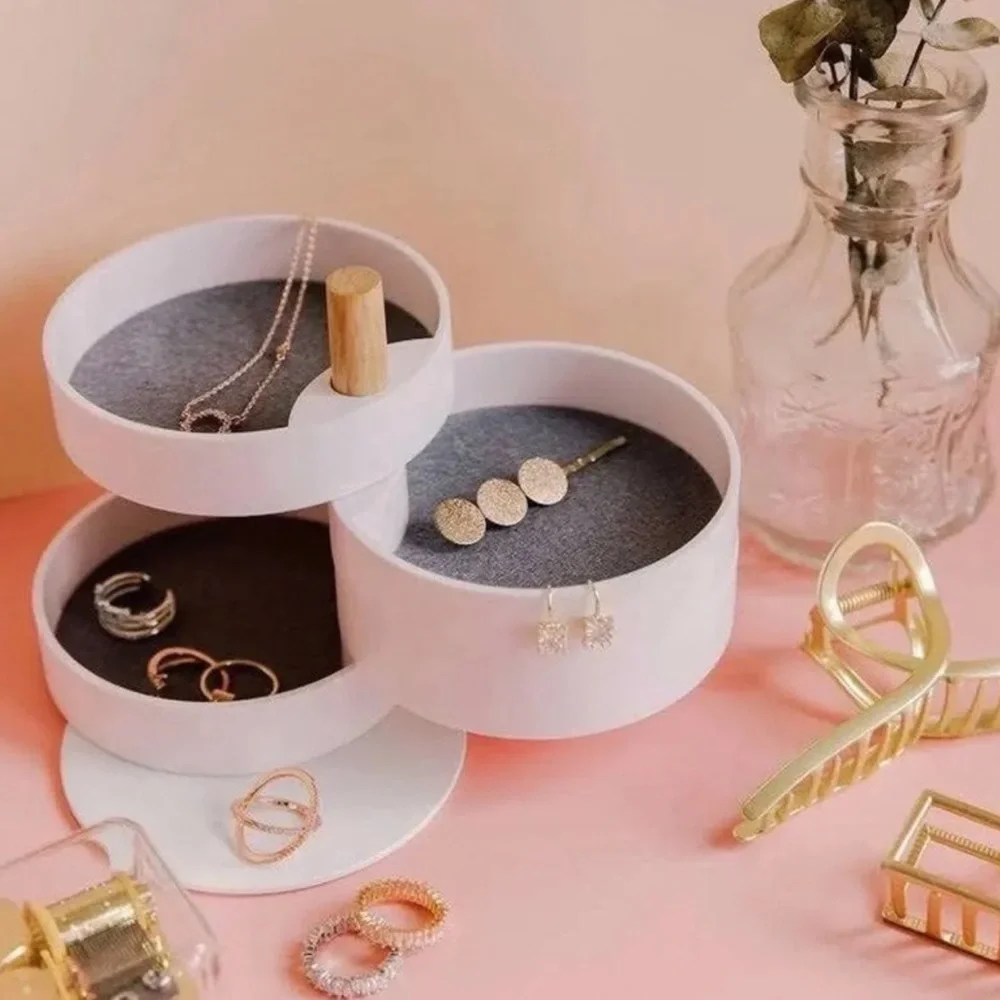 The2Bandits Tiered Catchall Tray Aesthetic Jewelry & Accessory Tray